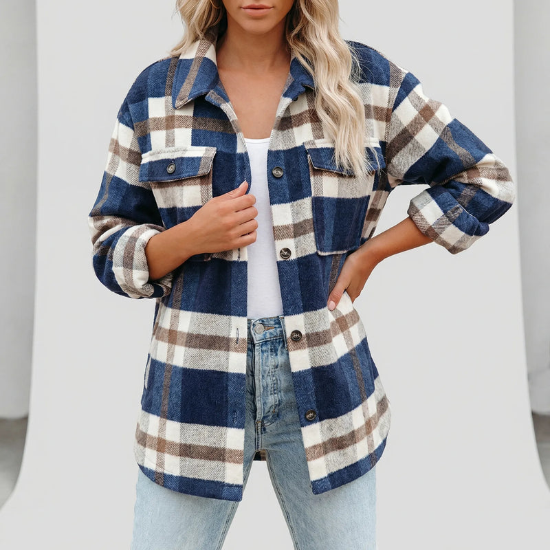 Hüftlanges Hemdjacke - Michelle