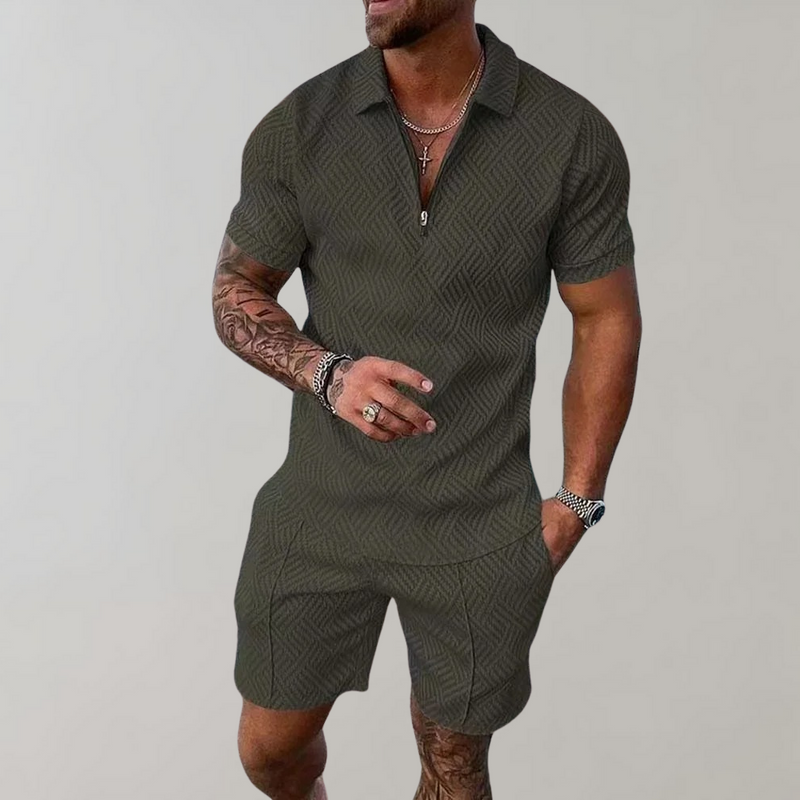 Polo und Shorts Sommeroutfit für Herren - Rafael