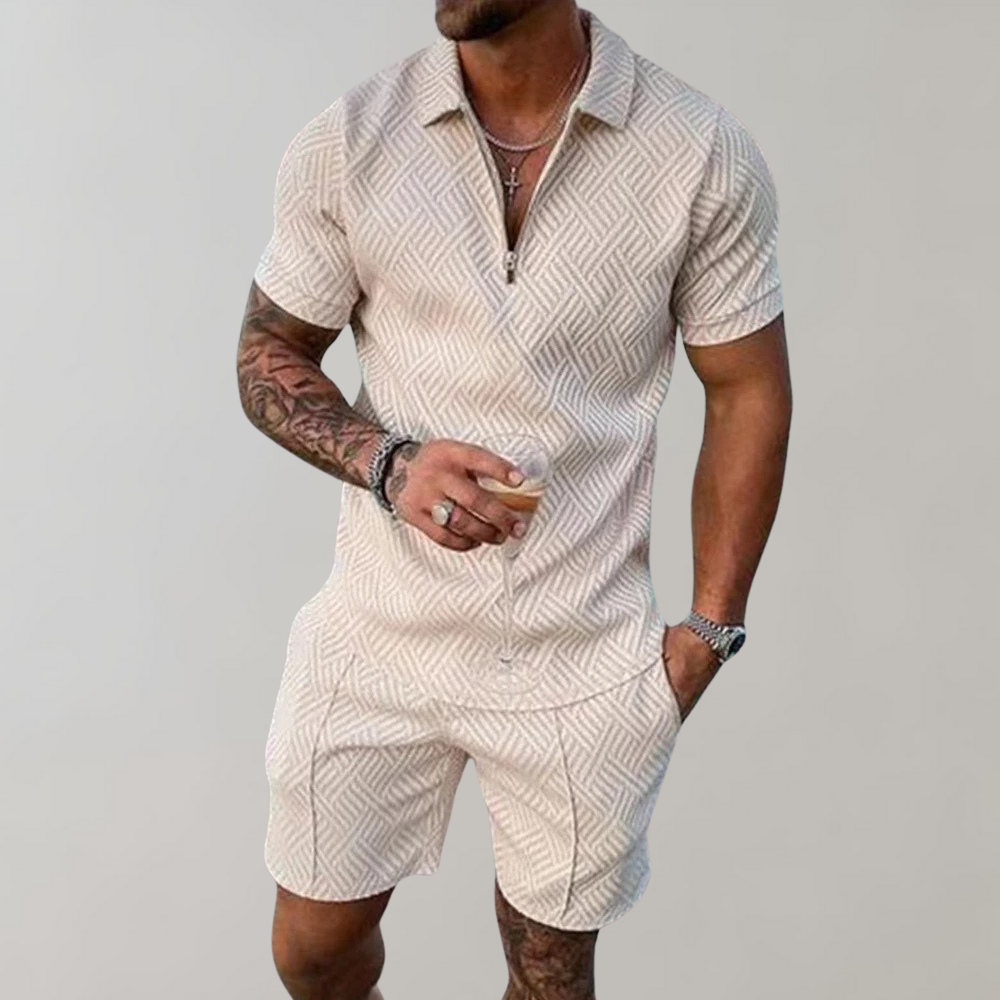 Polo und Shorts Sommeroutfit für Herren - Rafael