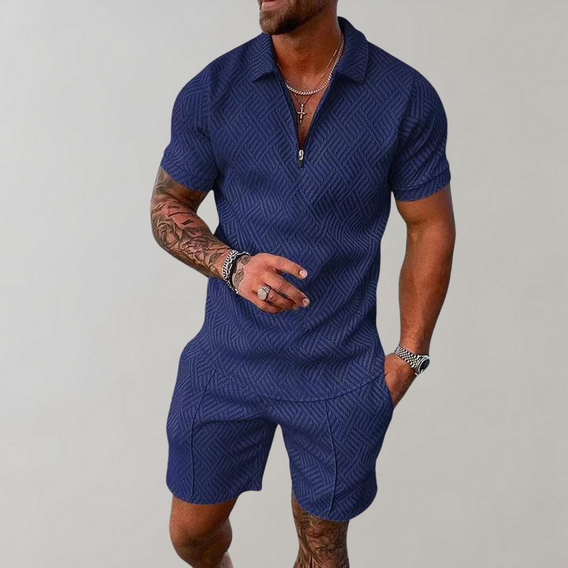 Polo und Shorts Sommeroutfit für Herren - Rafael