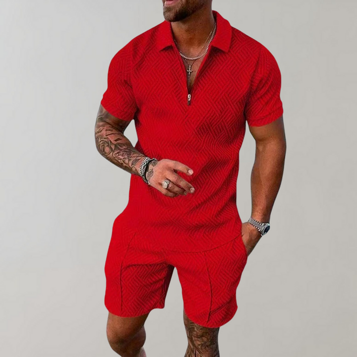 Polo und Shorts Sommeroutfit für Herren - Rafael