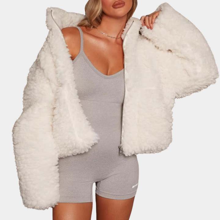 Warme und Weiche Damenjacke - Livia