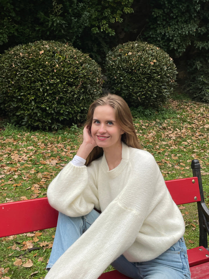 Weicher Damenpullover mit lockerem Schnitt - Aurena