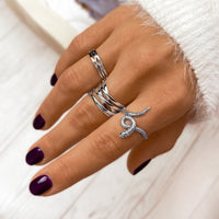 Stilvoller verzweigter Ring - Nora