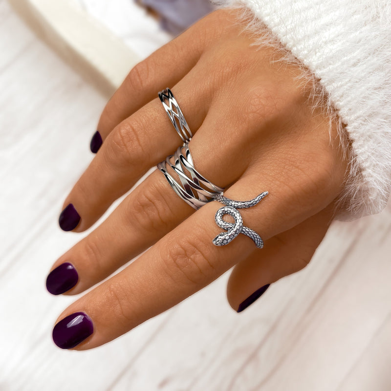 Stilvoller verzweigter Ring - Nora