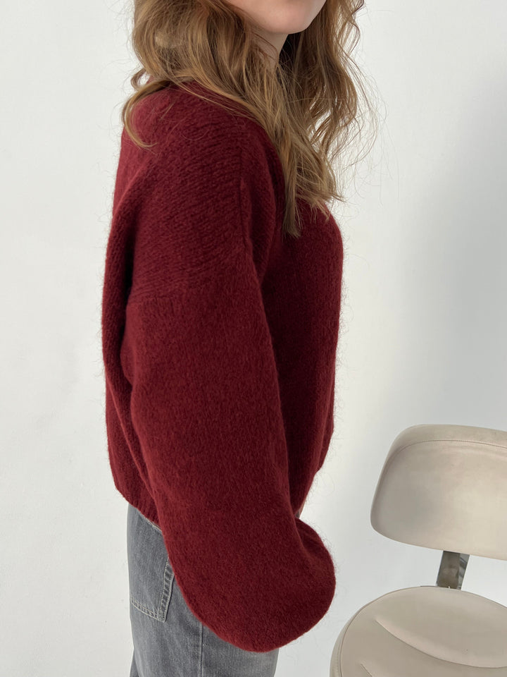 Weicher Damenpullover mit lockerem Schnitt - Aurena