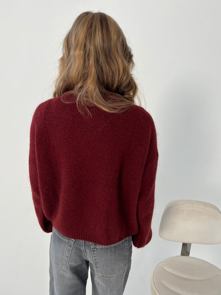 Weicher Damenpullover mit lockerem Schnitt - Aurena