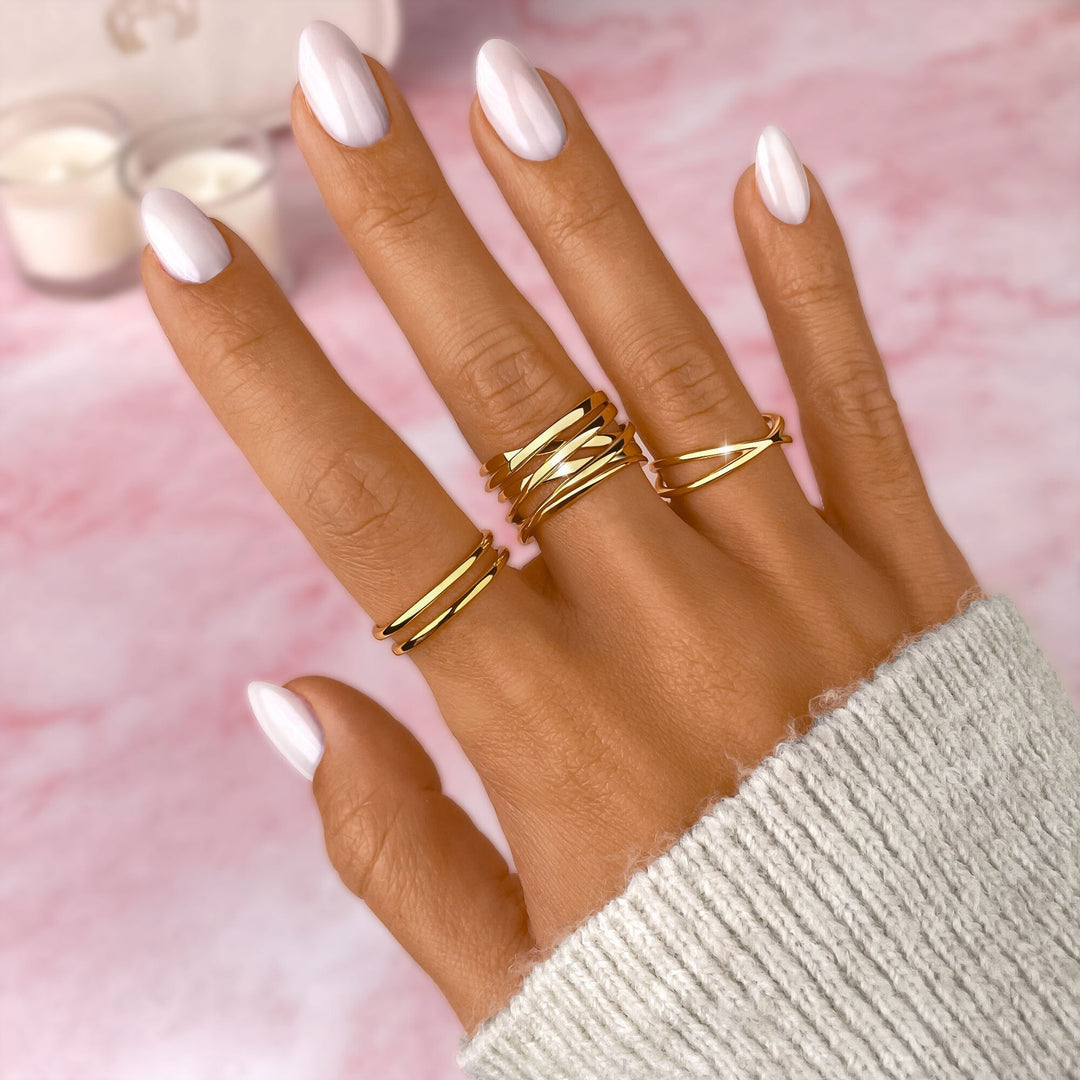 Stilvoller verzweigter Ring - Nora