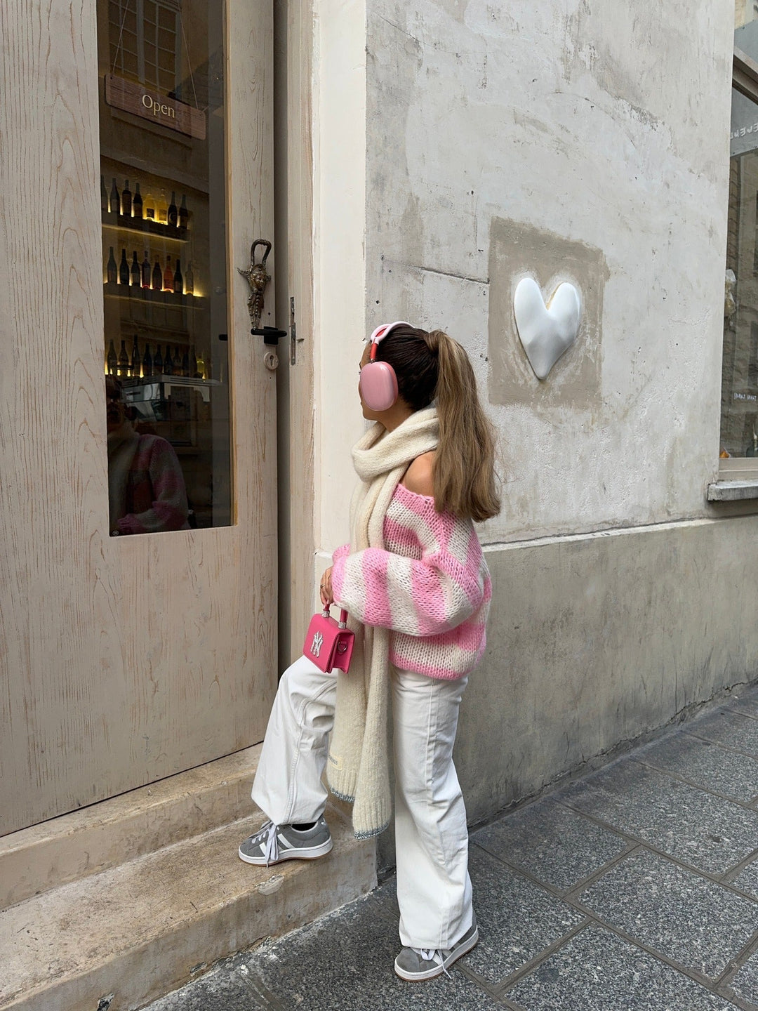 Trendiger gestrickter Damenpullover - Aurelia