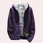 Klassische Gestrickte Kapuzenjacke für Herren - Milan