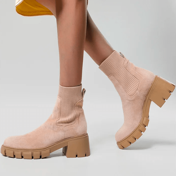 Stilvolle Wildleder Winterschuhe für Damen - Eloise