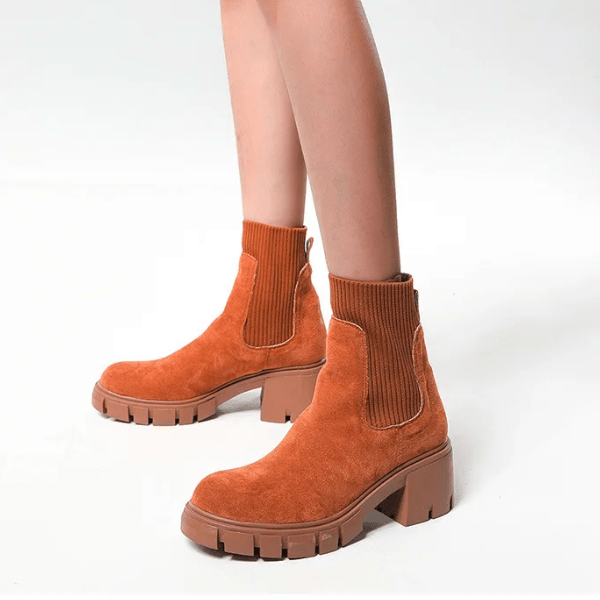 Stilvolle Wildleder Winterschuhe für Damen - Eloise