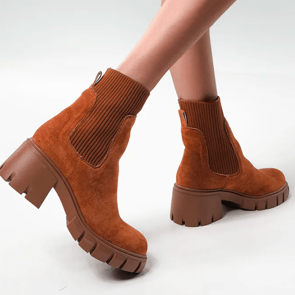 Stilvolle Wildleder Winterschuhe für Damen - Eloise