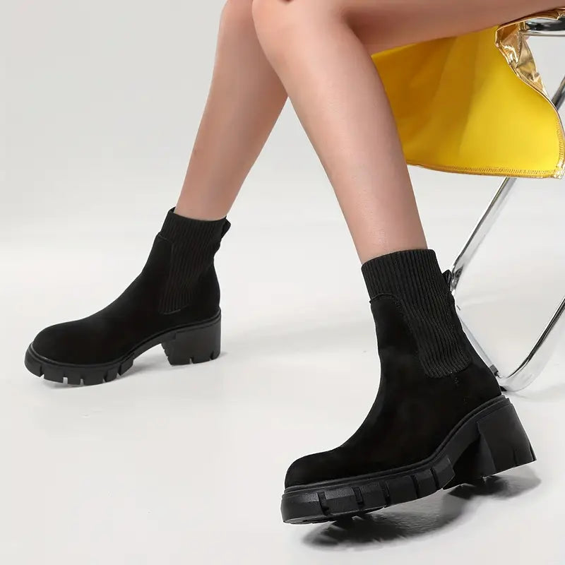 Stilvolle Wildleder Winterschuhe für Damen - Eloise