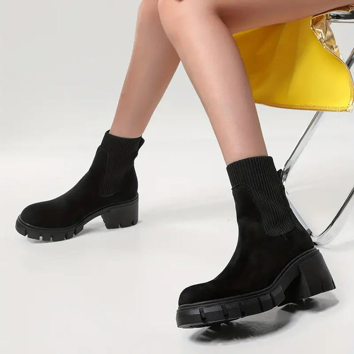 Stilvolle Wildleder Winterschuhe für Damen - Eloise