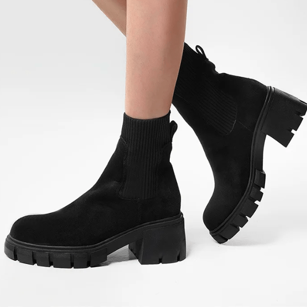 Stilvolle Wildleder Winterschuhe für Damen - Eloise