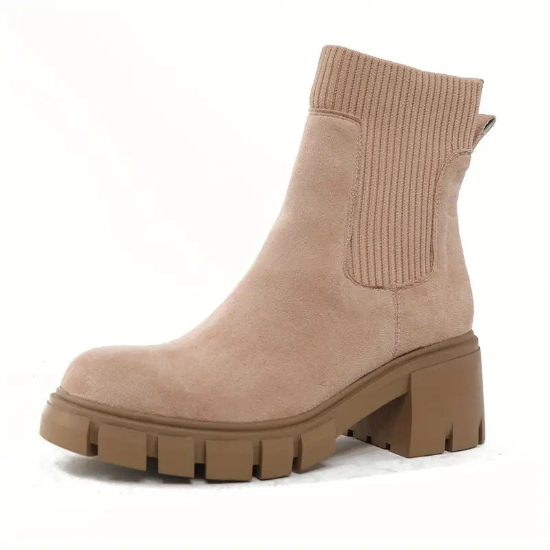 Stilvolle Wildleder Winterschuhe für Damen - Eloise