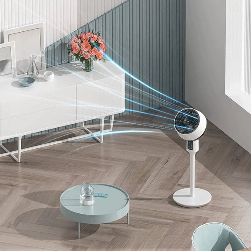 In Hoogte Verstelbare Tafelventilator - Breeziq
