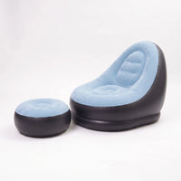 Inflatable Lounge Chair With Footrest - Aerolounge