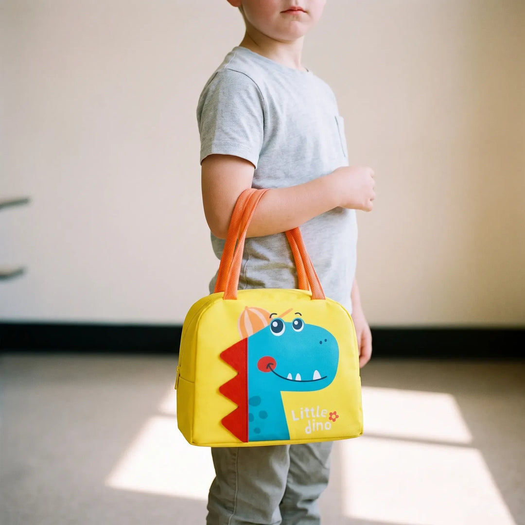 Insulated Cartoon Animal Lunch Bag - Chomply