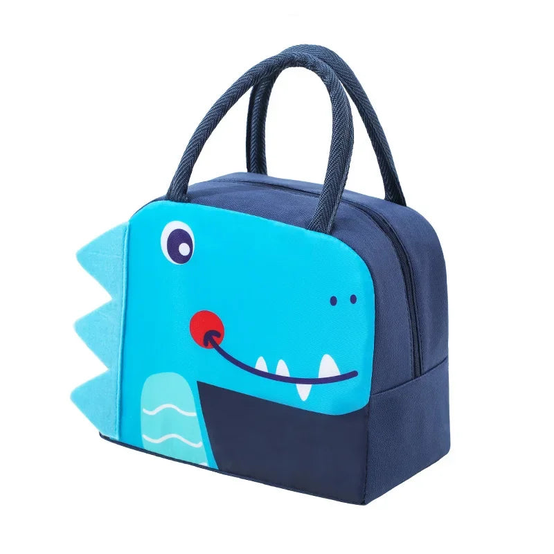 Insulated Cartoon Animal Lunch Bag - Chomply