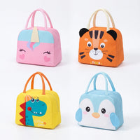 Insulated Cartoon Animal Lunch Bag - Chomply