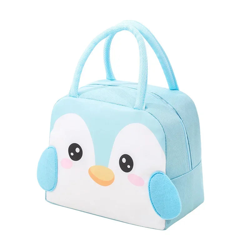 Insulated Cartoon Animal Lunch Bag - Chomply