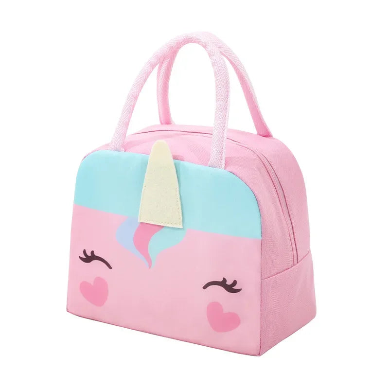 Insulated Cartoon Animal Lunch Bag - Chomply