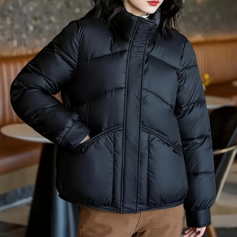 Trendy Warme Pufferjas voor Dames - Mila