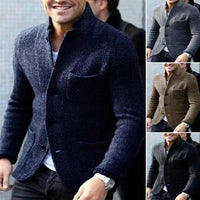 Gestrickte Herren-Cardigan mit Knöpfen - Sven