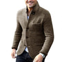 Gestrickte Herren-Cardigan mit Knöpfen - Sven