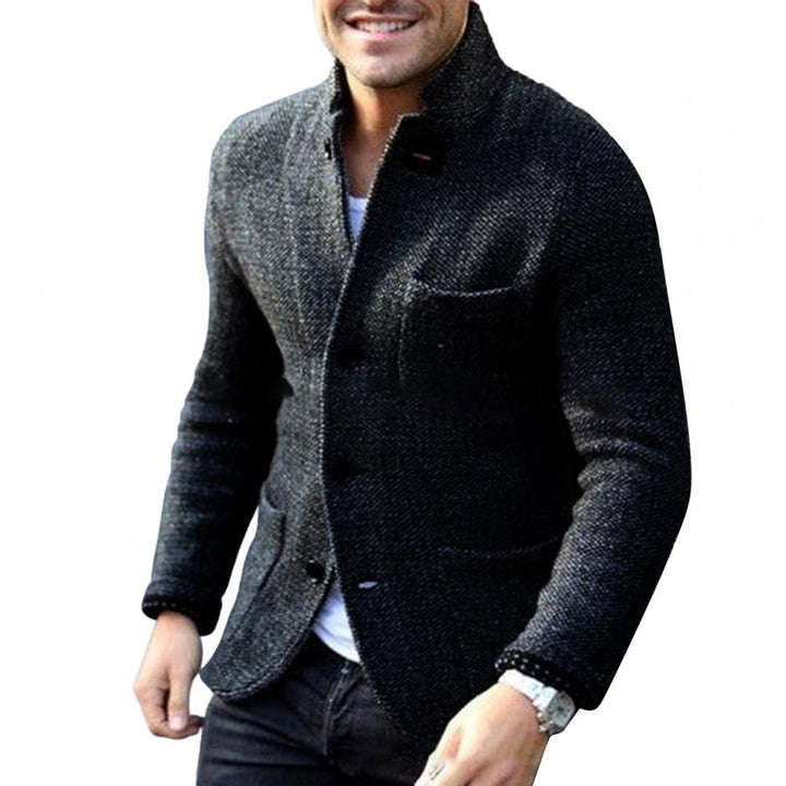 Gestrickte Herren-Cardigan mit Knöpfen - Sven