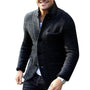 Gestrickte Herren-Cardigan mit Knöpfen - Sven