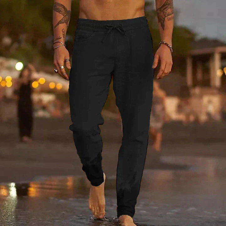 Casual Leinen Hose für Herren – Luca