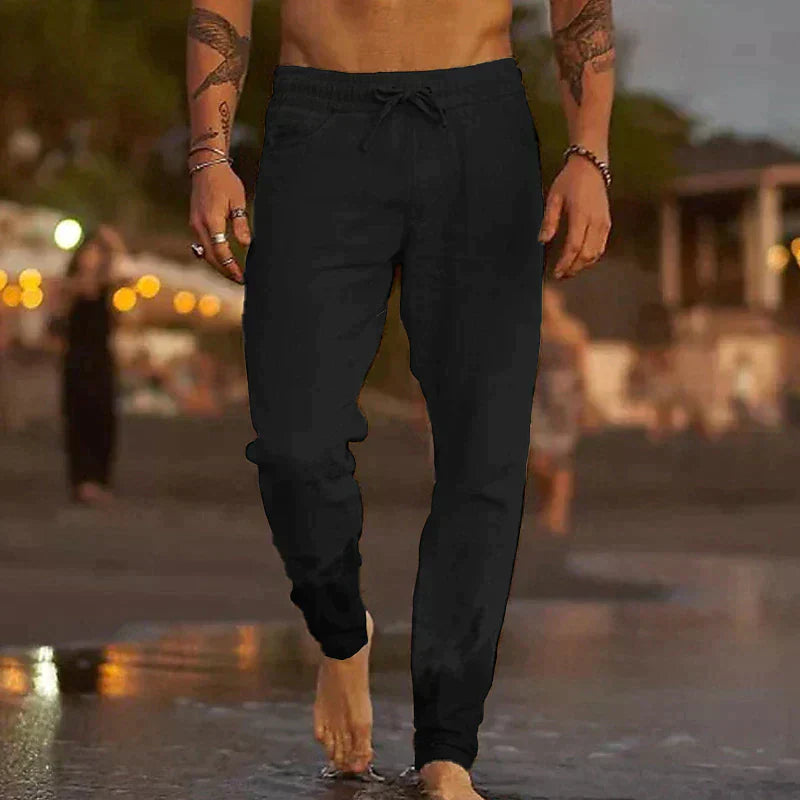 Stilvolle Leinen-Herrenhose - Theo