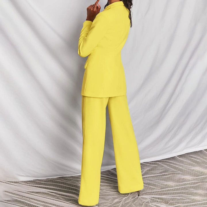 Moshine - 2-Piece Blazer and Pants Set