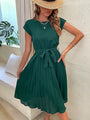 Sommerkleid mit Kurzen Ärmeln – Amara