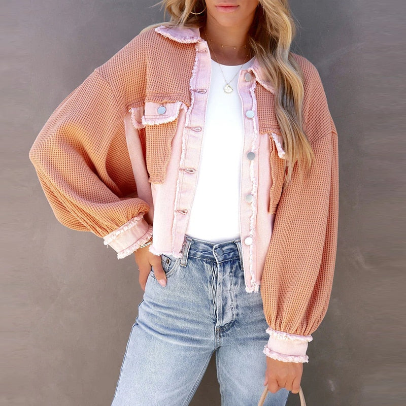 Nomi Jacket | A unique jacket with puff sleeves