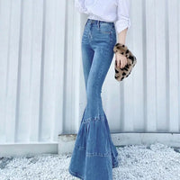 High-Waist Flared Jeans - Mia
