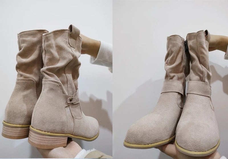 Bequeme Knöchelstiefel für Damen - BellaStep