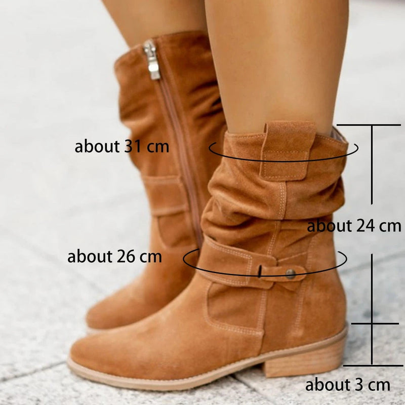 Bequeme Knöchelstiefel für Damen - BellaStep