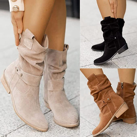 Bequeme Knöchelstiefel für Damen - BellaStep
