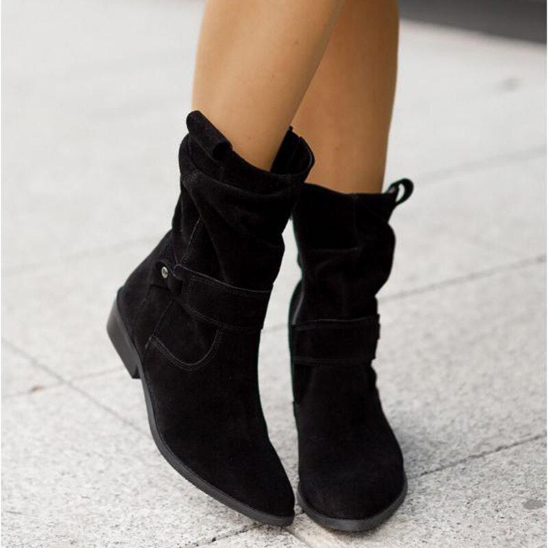 Bequeme Knöchelstiefel für Damen - BellaStep