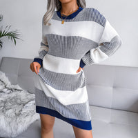 Estrella Sweater Dress | A comfy sweater dress with a stylish print