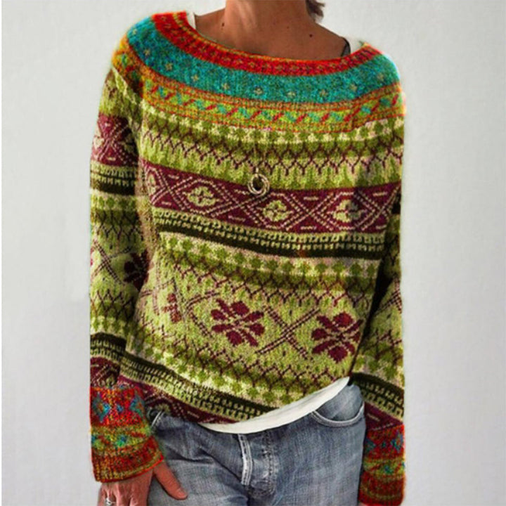 Gestrickter Pullover für Frauen - Adeline