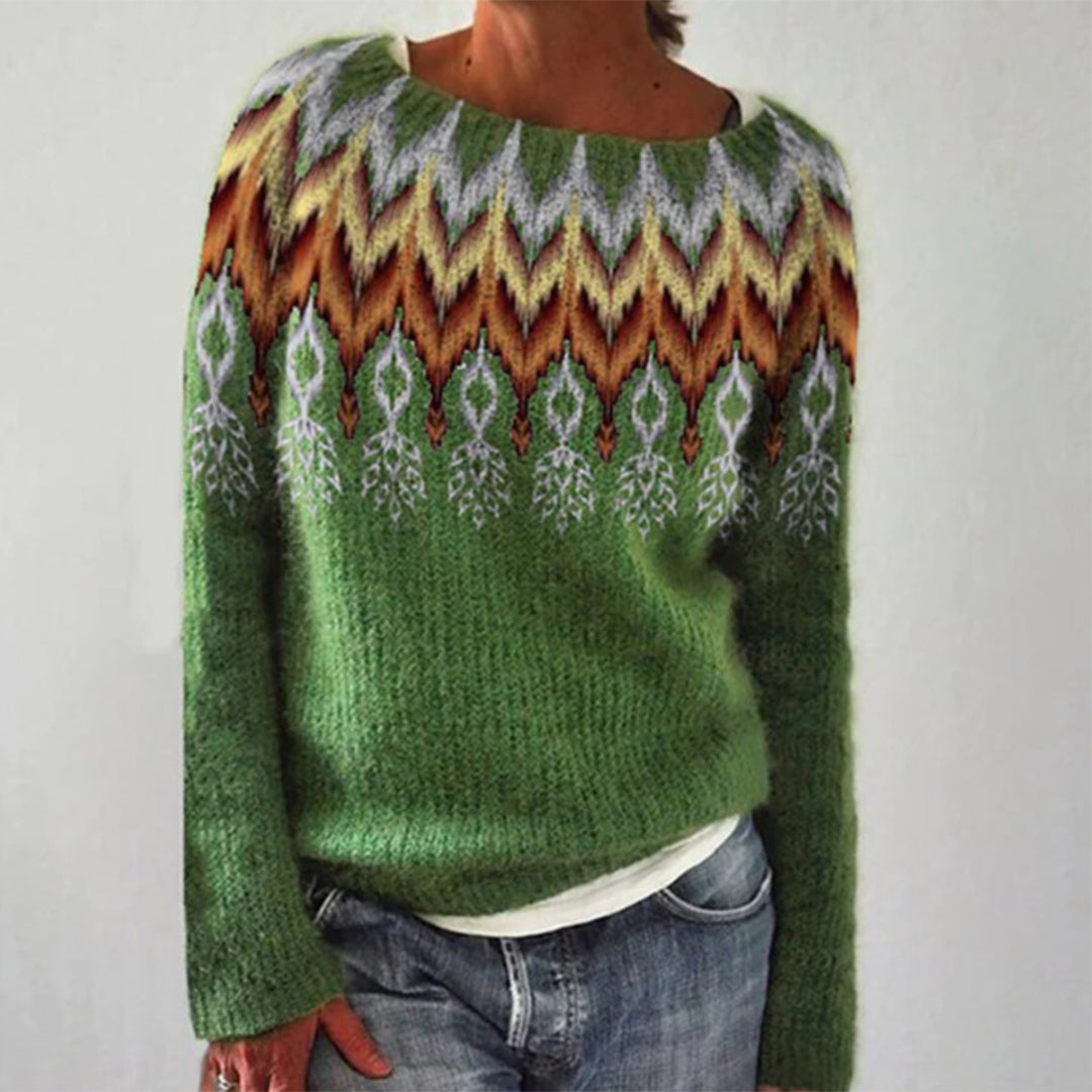 Gestrickter Pullover für Frauen - Adeline