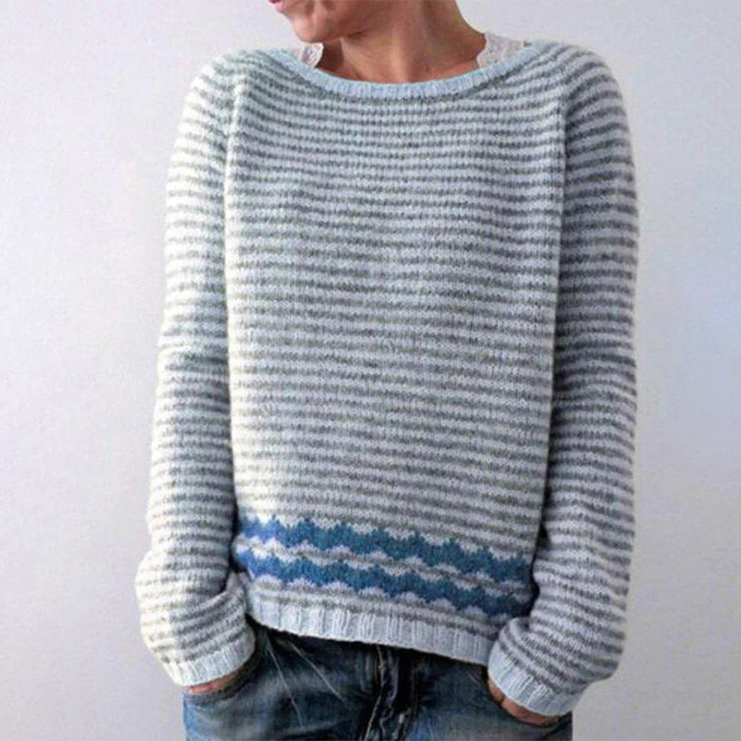 Gestrickter Pullover für Frauen - Adeline