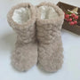 Clary Hohe Hausschuhe | Warm & Weich
