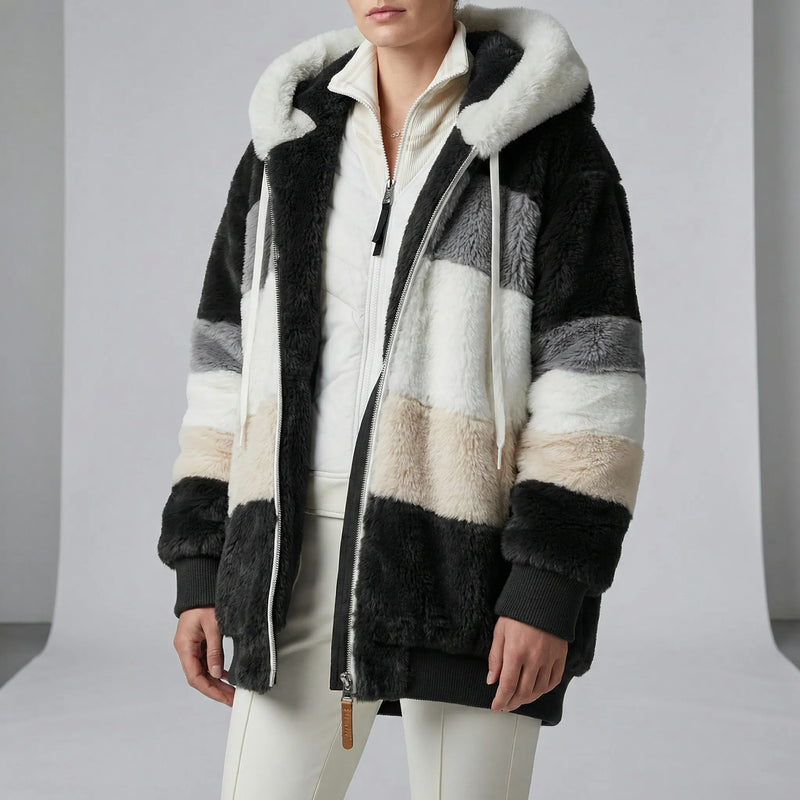 Kapuzenjacke In Midlänge - Theresa