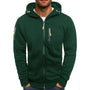 Men's Zip-Up Hoodie | Sporty Style with Hood & Pockets 2